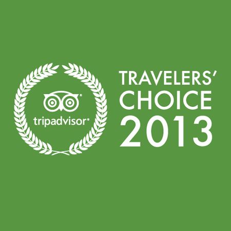 2013 TripAdvisor Travelers’ Choice Award. We are #2 out of the top 25 Hotels in the Caribbean