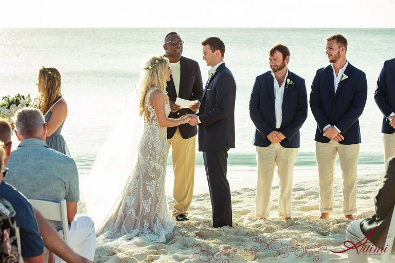 The Tuscany Wedding, on Grace Bay, Turks and Caicos. The title tells it all… or not?!?